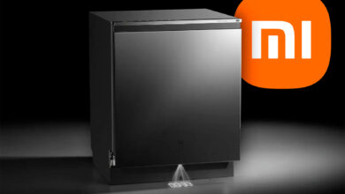 Imagen de un lavavajillas inteligente de Xiaomi