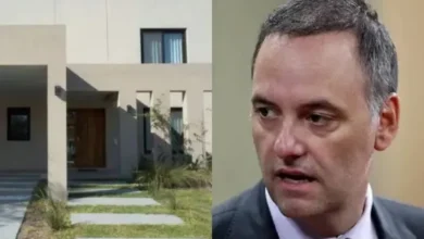 Imagen de la casa de Manuel Adorni en el barrio privado Indio Cua