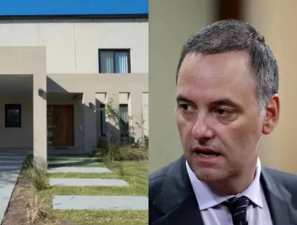 Imagen de la casa de Manuel Adorni en el barrio privado Indio Cua