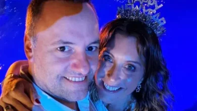 Imagen de la supuesta 'cascada' en la propiedad de Manuel Adorni