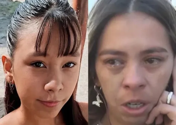 Imagen de Agostina Vega y su madre Melisa Heredia