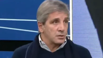 Luis Caputo en una conferencia de prensa