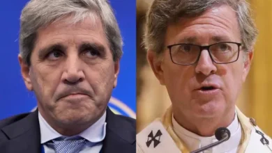 Luis Caputo y Jorge García Cuerva en una imagen representativa