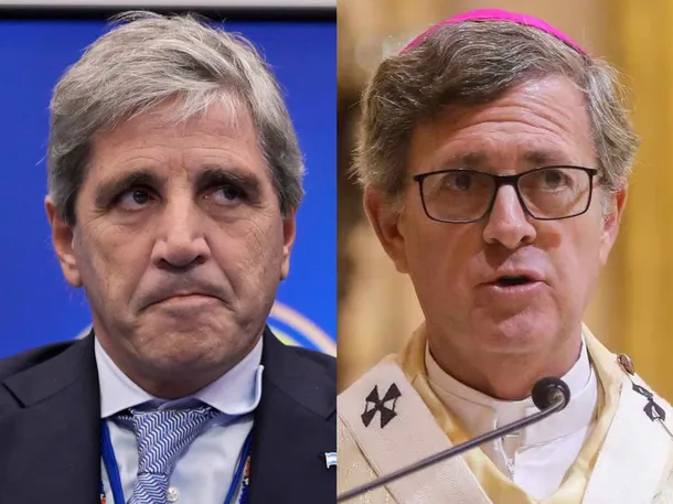 Luis Caputo y Jorge García Cuerva en una imagen representativa