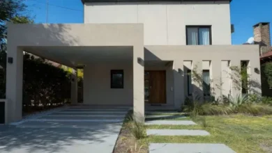 Imagen de la casa de Manuel Adorni en el barrio privado Indio Cua