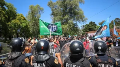Protesta en General Paz contra el cierre de PyMEs