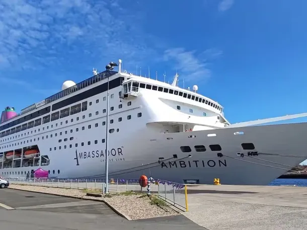 Crucero anclado en el puerto de Burdeos con pasajeros confinados debido a un brote de norovirus