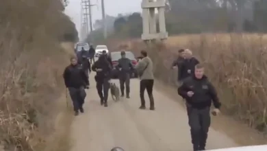 Imagen de un descampado en Córdoba, donde se halló el cuerpo de Agostina Vega