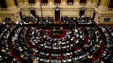 Sesión en la Cámara de Diputados