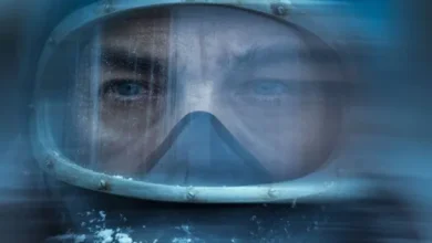 Imagen promocional de El Eternauta, mostrando a Ricardo Darín en su papel de Juan Salvo