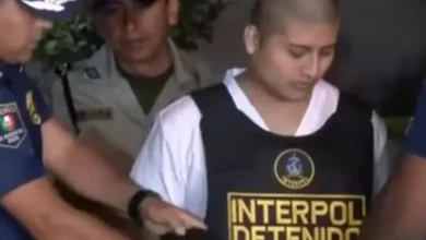 Imagen de Pequeño J durante su traslado a Argentina