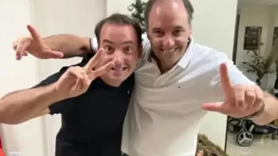 Francisco Adorni en una reunión oficial