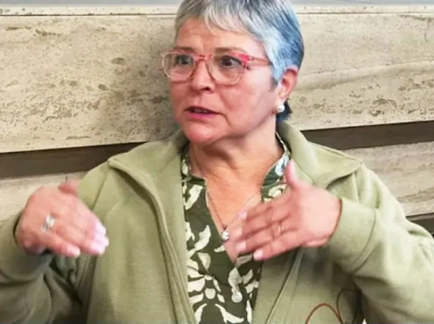 Hilda Horovitz, exmujer de Oscar Centeno, durante su testimonio en la Causa Cuadernos