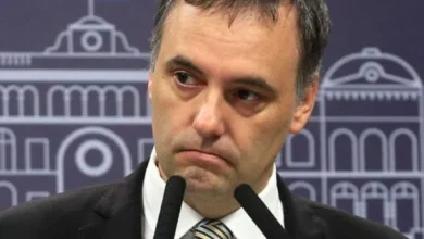 Manuel Adorni en una sesión del Congreso