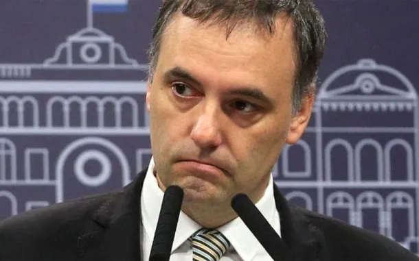 Manuel Adorni en una sesión del Congreso