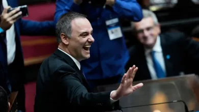 Manuel Adorni en el Congreso