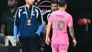 Lionel Messi se retiró con molestias en el partido de Inter Miami