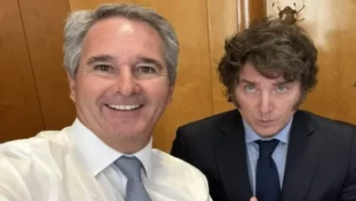 Pablo Quirno y Javier Milei