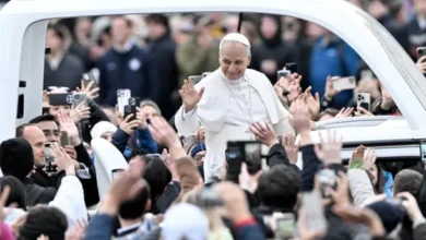 Imagen del Papa León XIV durante una ceremonia religiosa