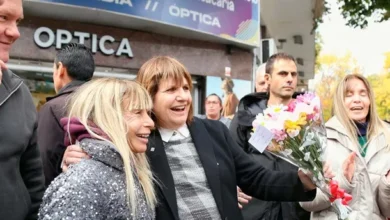 Patricia Bullrich en una imagen de campaña
