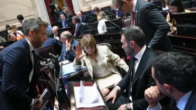 Legisladores en el Senado de la Nación Argentina