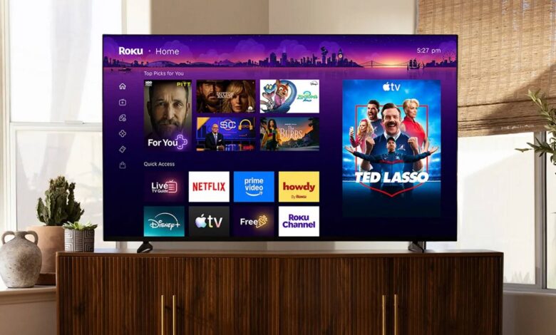 Nueva pantalla de inicio de Roku