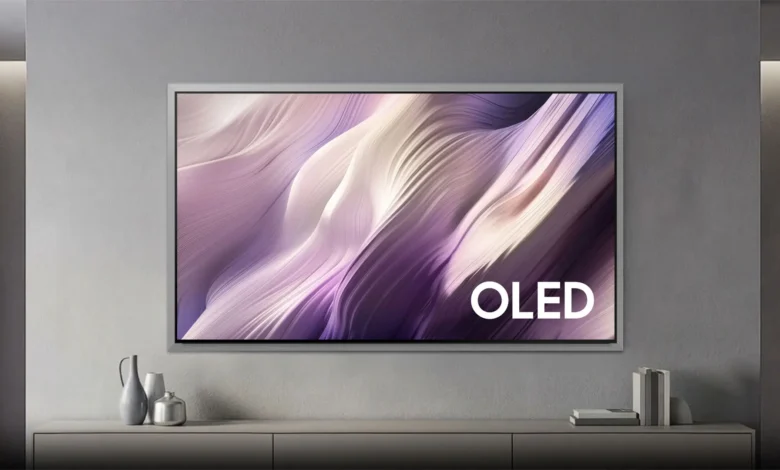 Imagen de un televisor Samsung 2026 con tecnología OLED