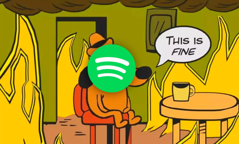 Imagen del nuevo icono de Spotify que no gustó a los usuarios