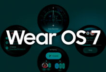 Imagen de Wear OS 7 en un reloj inteligente