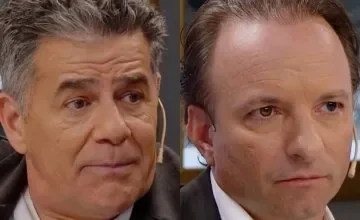 Julián Weich en una entrevista, con una expresión reflexiva