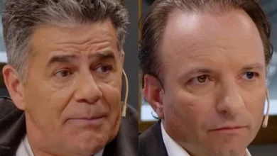 Julián Weich y Miguel Boggiano en 'La Noche de Mirtha'