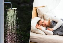 Una persona durmiendo tranquila en una cama