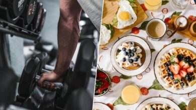 Un desayuno saludable antes del entrenamiento