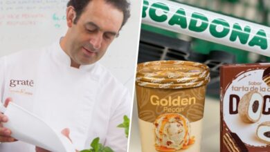 Imagen de un helado gourmet con sabores innovadores