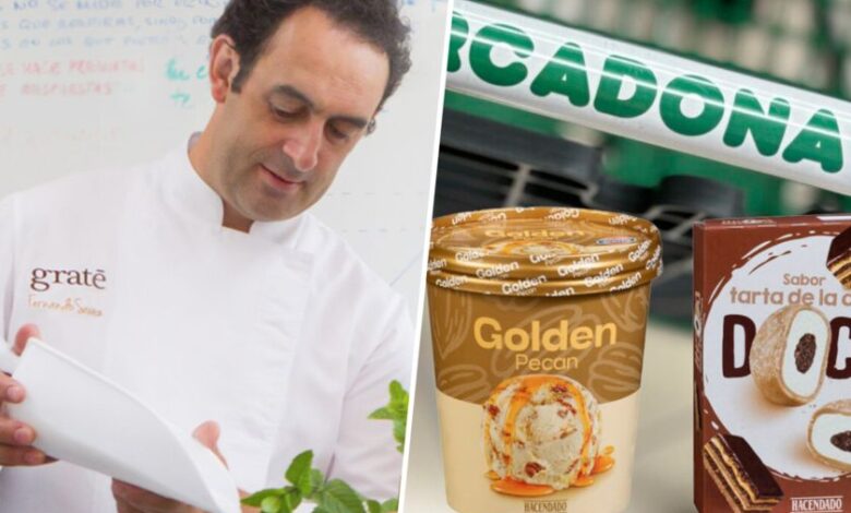 Imagen de un helado gourmet con sabores innovadores