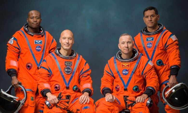 Astronautas de la misión Artemis III