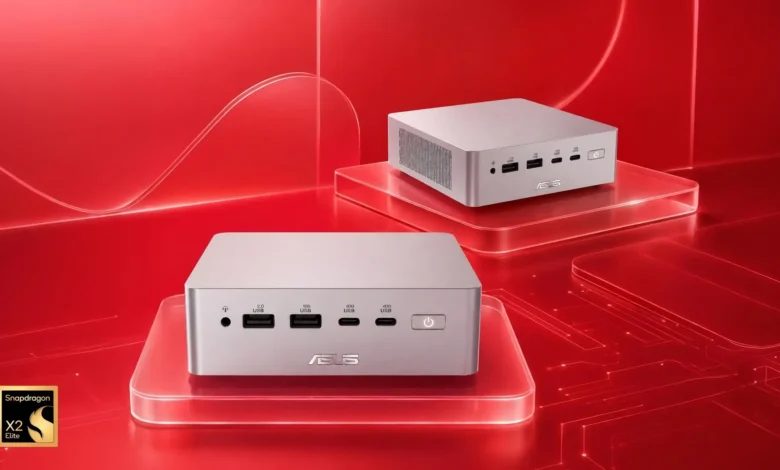 Asus Ascent QN10, el primer mini PC con Snapdragon X2 Elite