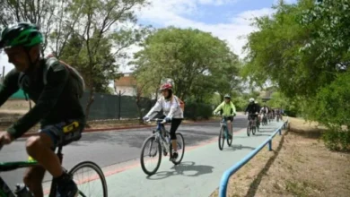 Bicicletas en el Parque Sarmiento