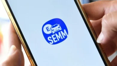 Imagen de una persona utilizando la App SEMM en su teléfono móvil
