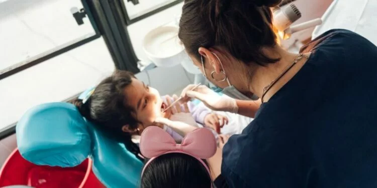 Móvil Odontológico Municipal en acción