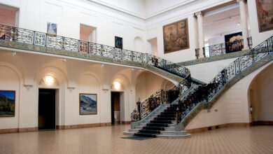Imagen de la Biblioteca Córdoba, uno de los espacios culturales que ofrece visitas guiadas en la provincia.