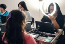Personal del Registro Civil atendiendo a los ciudadanos en el Operativo DNI