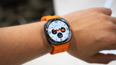 Imagen del Galaxy Watch Ultra 2 con su pantalla brillante y resistente