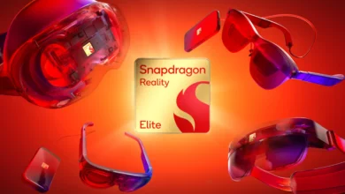 Imagen del chip Snapdragon Reality Elite de Qualcomm