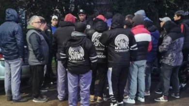 Trabajadores de la Fábrica Ruiz en huelga