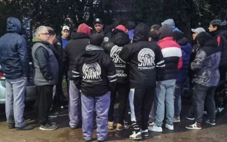 Trabajadores de la Fábrica Ruiz en huelga