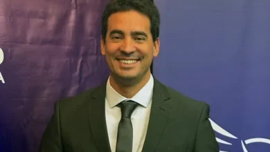 Adrián Ravier, nuevo vocero presidencial, durante su anuncio en redes sociales.