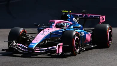 Franco Colapinto en la pista del GP de Barcelona