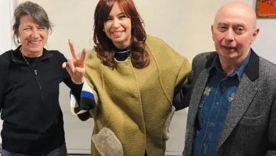 Cristina Kirchner y Indio Solari en un evento musical