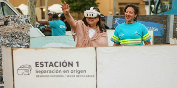 Imagen de la Isla Encantada del Parque Sarmiento con actividades de economía circular